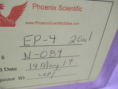 Phoenix Scientific EP-4 Electro-Plater 3/4inch(19mm) planchets in 20ml LSC vials