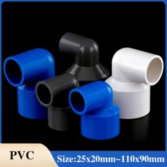 PVC 90° Elbow Reducing Pipe Fitting Reducer Socket Coupling 25x20mm to 110x90mm