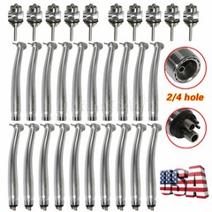 10 Packs NSK Pana Max Style Dental High Speed Turbine Handpiece Push Button 2/4H