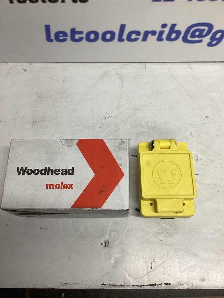 Watertight Flip Lid Turnex Nema L16-30R 30A 3 Phase 480v Female Receptacle H-786