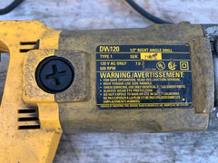 Dewalt DW120 Right Angle Drill 1/2″ & DW400 4.5 ” Angle Grinder PARTS REPAIR