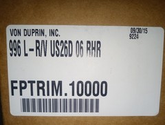 Von Duprin (Allegion)9849 L USD6D 3/8 Rhr Exit Device