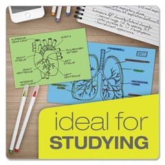 Oxford 7420BLU 4″ x 6″ Unruled Index Cards – Blue (100/PK) New