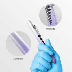 Durable Water-Resistant LED Penlight Set with Ruler – Perfect for Medical Use