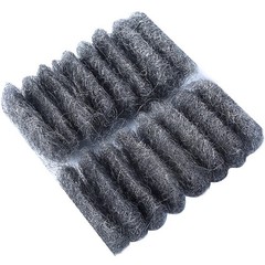 16 Pads Steel Wool Grade # 4 Super Coarse Grade for Tough Cleaning, Mice Control