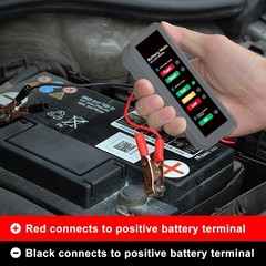 12V Car Battery Alternator Tester Automotive Battery Analyzer Car Load Tester