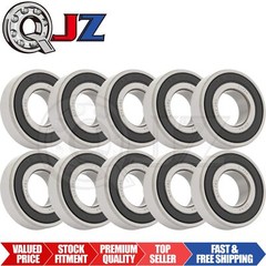 [Qty.10] SR12-2RS Stainless Ball Bearing [0.75in Bore x 1.625in OD x 0.438in W]