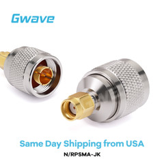 N Male to SMA Female Reverse Polarity Adapter, DC – 12.7GHz