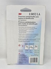 VTG 3M LS852 Self Laminating ID Protectors with Clips, Pack of 25 – New & Sealed