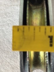 One Single Pulley Fixed Eye 2 1/2 Inches New Rated for 550 LBS Load Capacity