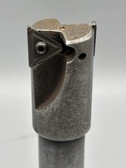 Bridgeport Style 1.00″ Indexable End Mill 3/4″ Shank 4.00″ OAL TPG Insert
