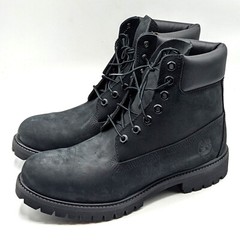 Timberland Men’s Premium 6-Inch Waterproof Leather Work Boot [Black Nubuck] NEW
