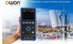 OWON HDS272 3.5″ 2CH Handheld Oscilloscope 70MHz Bandwidth 20000 Counts 0-2V