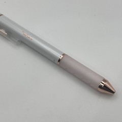 TUL Pearl Pen Retractable Gel White Rose Gold Limited Edition 0.7 Blue Ink NWT