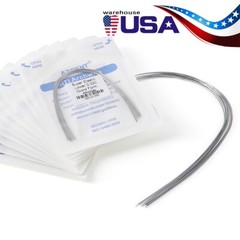 AZDENT Dental Orthodontic Super Elastic NITI Arch Wire Round Ovoid/Nature Form