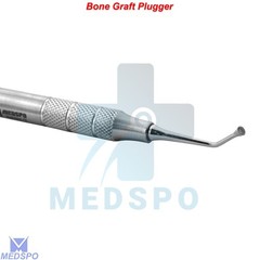 Dental Implantology Packer Compactor Implant Bone Graft Scoop Plugger Carrier