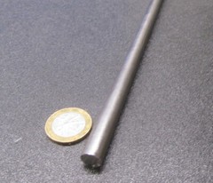 12L14 Steel Unpolished Rod Round Bar, 3/8″ Dia x 5 Foot length. 3 Units, 15 Ft