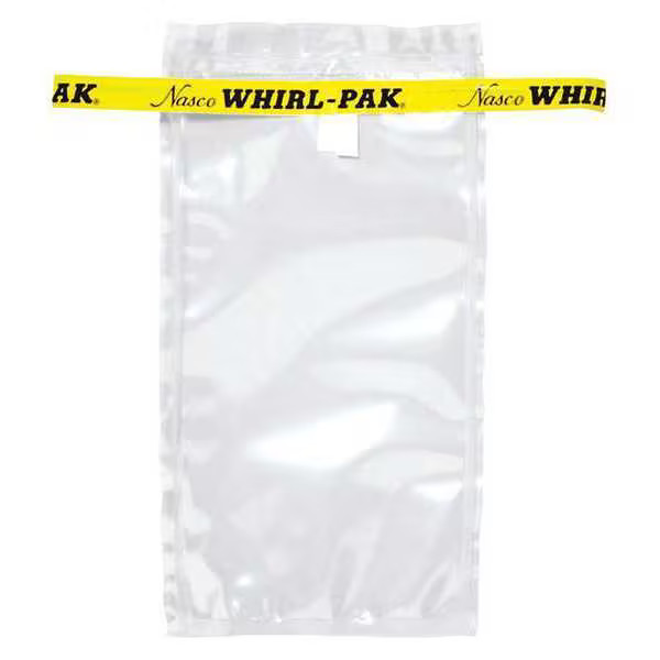Whirl-Pak Sampling Bag,Clear,7 oz.,7″ L,PK500 B00992 Whirl-Pak B00992