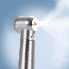 Dental LED E-generator Fiber Optic High Speed Handpiece 4Hole Fit FG1.6mm Burs