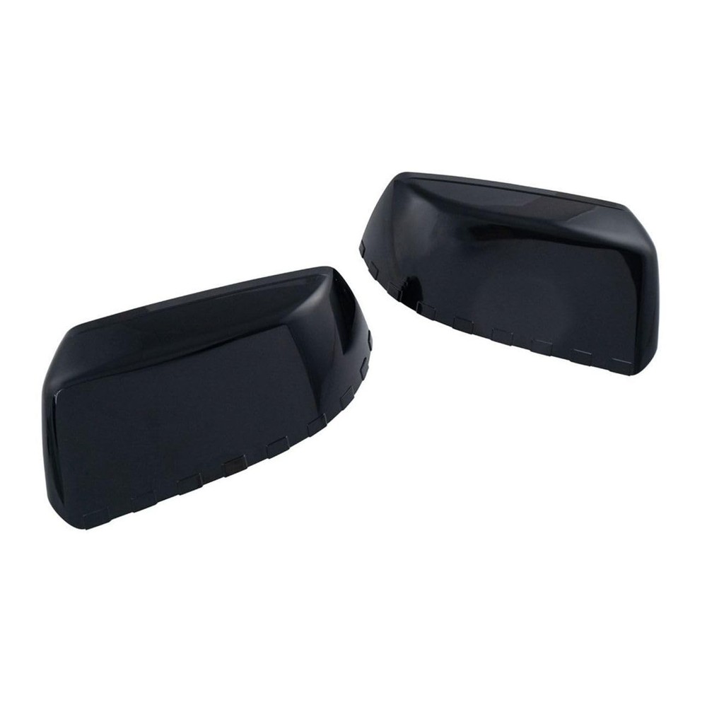 Mirror Cap Smooth Black Flag Style Set of 2 Yukon XL 15-18 Paint to Match