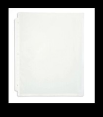 100ct Heavyweight Sheet Protectors LETTER SIZED, Won’t Lift Print, PVC-free