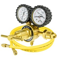 Nitrogen Regulator, 0-800 PSI, 0-4000PSI Output Pressure,CGA580 Inlet Connection
