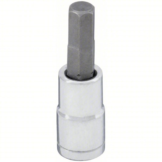 WESTWARD 54TM12 Socket Bit, Steel, 1/4 in, TpSz 6 mm NIP – FREE SHIPPING