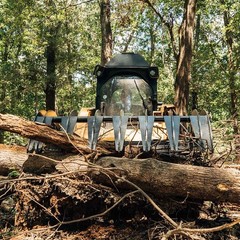 Titan Attachments Extreme Skid Steer Root Grapple Rake Attachment 72″ Universal