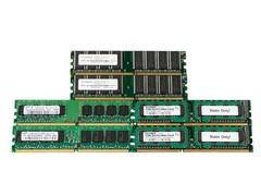 (Lot of 6) Misc 512Mb RAM Memory Module Samsung / Elpida / Super Talent