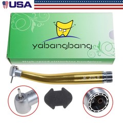 10 NSK Style Dental High Speed Handpiece PANA-MAX Turbine 2 Hole Borden Golden