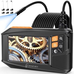 4.3″ HD Inspection Scope – IP67 Rated with 8 LEDs for Plumbing & HVAC Work