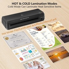 Efficient Quiet A4 Thermal Laminator Machine for Office School Business Use USA
