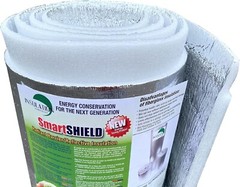 SmartSHIELD Pro 20mm Thick Foil Insulation Roll 48″x25ft R-23 Radiant Barrier
