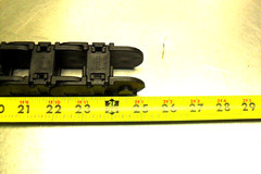 QTY 24″ – IGUS 250.02.07 Cable Track Energy Chain 1-1/4″ inside x 1-3/8″ outside