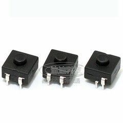 DC 30V 1A Double Row Latching On Off Mini Flashlight Torch Push Button Switch