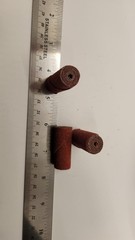 NOS Cartridge Rolls 3/4″ x 1.5″ prob 80 grit -unmarked loose in poly bag NEW
