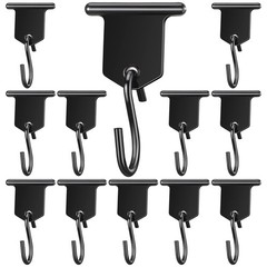 BBTO 24 Pairs Camping Awning Hooks RV Awning Accessory Hangers S Shaped Hooks Se