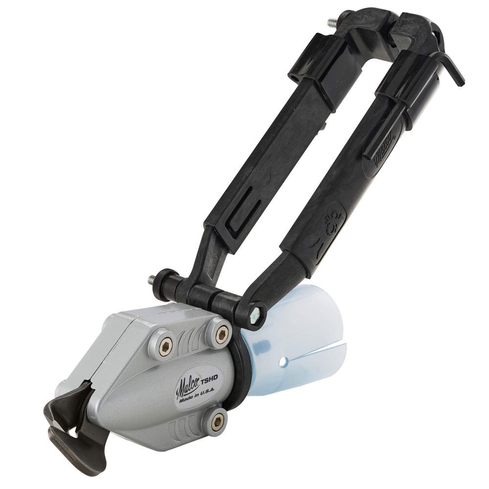 Malco TurboShear Heavy Duty Sheet Metal Cutting Drill Attachment with Case