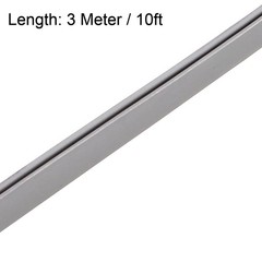 10 Feet Length Edge Trim U Seal Grey Rubber Plastic U Channel Edge Protector