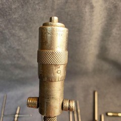 Vintage Starrett No.196 Dial Test Indicator Machinist Tool Set Made In USA Steel