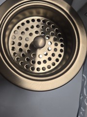 KOHLER K-8799-BV Duostrainer Sink Strainer, Vibrant Brushed Bronze