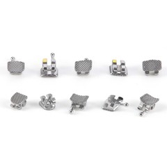 AZDENT Dental Ortho Brackets Braces Monoblock MIM Mini Roth MBT 022 /018 Metal