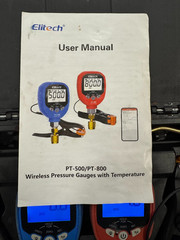 Elitech Digital Manifold Gauge PT-500/800