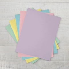 Pastel Colored Copy Paper 8.5 x 11 Letter Size 20lb 100 Sheets Bright Assorted