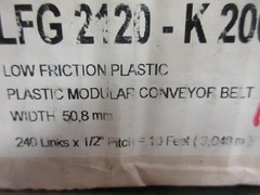 Flexon System Plast LFG 2120H – K 200 H-FT Modular Conveyor Belt 50.8mmx10 Feet