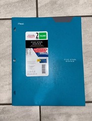 Five Star 2 Pocket Folder w/ Stay-Put Tabs – Durable School Folder– Choose Color