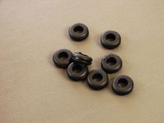 Set of Eight Brand NEW Geniune ProCraft 5/16″ Black Rubber Grommets RG312/500