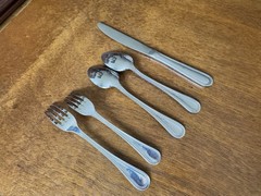 HUBERT Utopia Heavyweight 18/8 Flatware Silverware Stainless Steel