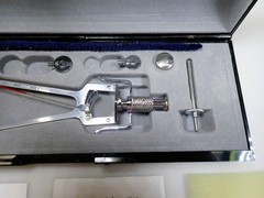 Vintage Riester Schiotz C Eye Tonometer No. 5112 Germany NOS Veterinary Case