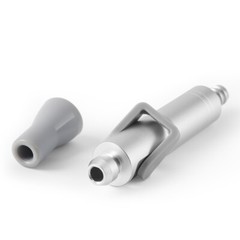 Dental Chair Saliva Ejector Strong /Weak Suction Rubber Snap Tip Adapter/ Handle